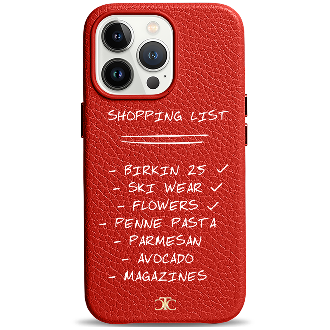 Shopping List Case - iPhone 13 Pro (8648065974618)